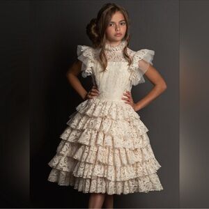 Mia Joy ANOUK PETTICOAT DRESS VINTAGE IVORY